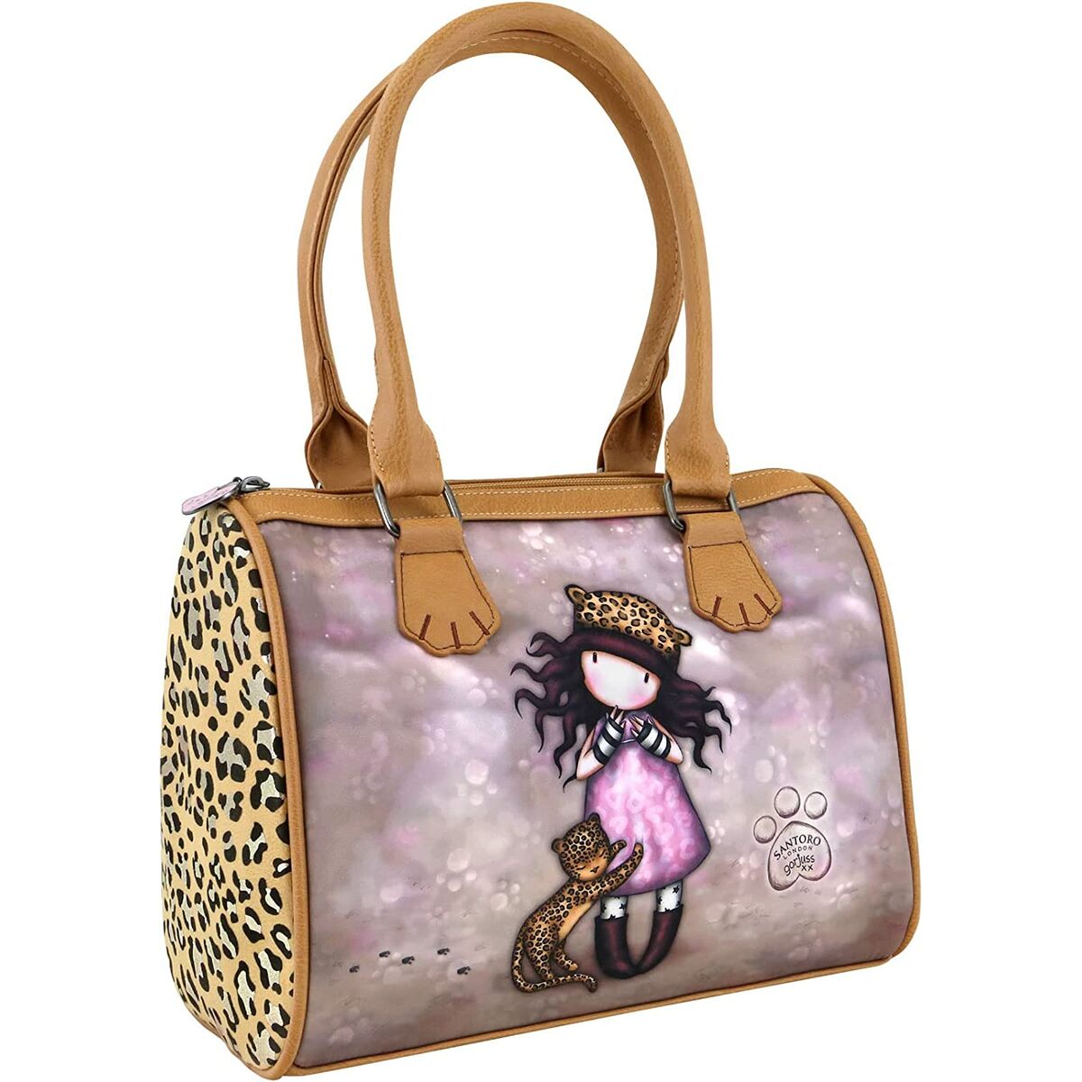 Handtas Gorjuss Luipaard (28 x 22 x 13 cm)
